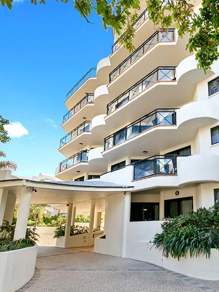 Caribbean resort mooloolaba building exterior